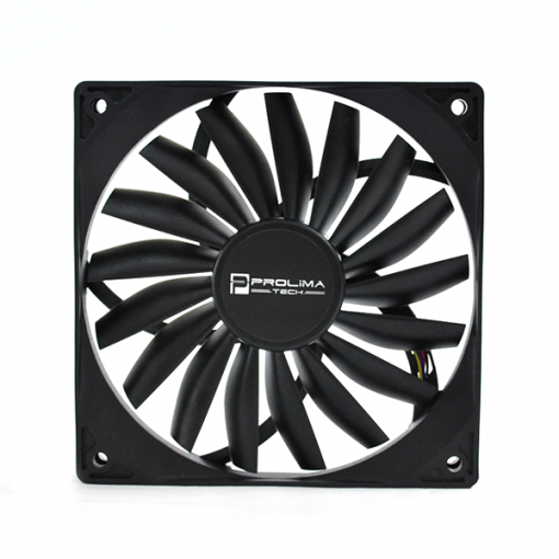 The Ultra Sleek Vortex 12 is a unique 120mm fan that is only 15mm thick! This thinner design helps to free up RAM slots and allows installation in smaller spaces. The USV 12 is not only thin, but also offers superb performance. It provides the highest static pressure of all 120mm fans, making it an excellent choice for water coolers and other radiators with narrow fin spacing!