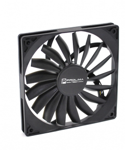 The Ultra Sleek Vortex 12 is a unique 120mm fan that is only 15mm thick! This thinner design helps to free up RAM slots and allows installation in smaller spaces. The USV 12 is not only thin, but also offers superb performance. It provides the highest static pressure of all 120mm fans, making it an excellent choice for water coolers and other radiators with narrow fin spacing!