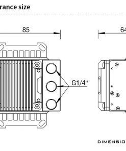 <ul> <li class="a-spacing-mini"><span class="a-list-item">Pump Reservoir Integrated</span></li> <li class="a-spacing-mini"><span class="a-list-item">Simple Design & Fast Install</span></li> </ul>