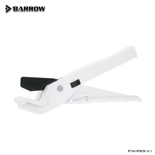 The Barrow PVC tube cutter will give you that flawless, clean cut with an effortless squeeze. Comfortable in the hand and cutting up to 25mm OD tube like butter, it is a modder's must have tool.