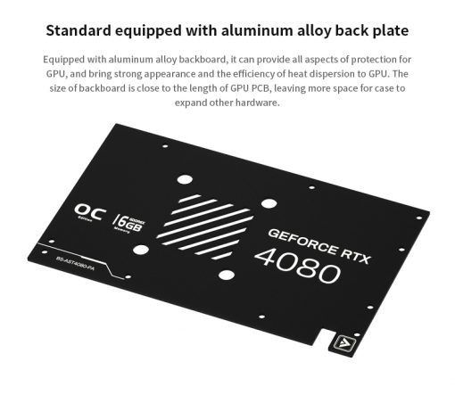 Full coverage GPU Water Block for ASUS TUF 4080