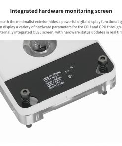 Barrow AMD CPU Block with built in temperature readings. Socket Compatibility: <ul> <li>AM5</li> <li>AM4</li> <li>AM3+</li> <li>AM3</li> <li>FM2</li> </ul>