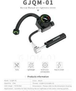 The Barrow Leak tester is a fast and safe way of testing for possible leaks in your liquid cooling loop. While traditional leak testing works, it requires hours before very small leaks are detected and then things can become messy. The Barrow Leak Tester does the job almost instantly!