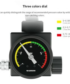 The Barrow Leak tester is a fast and safe way of testing for possible leaks in your liquid cooling loop. While traditional leak testing works, it requires hours before very small leaks are detected and then things can become messy. The Barrow Leak Tester does the job almost instantly!