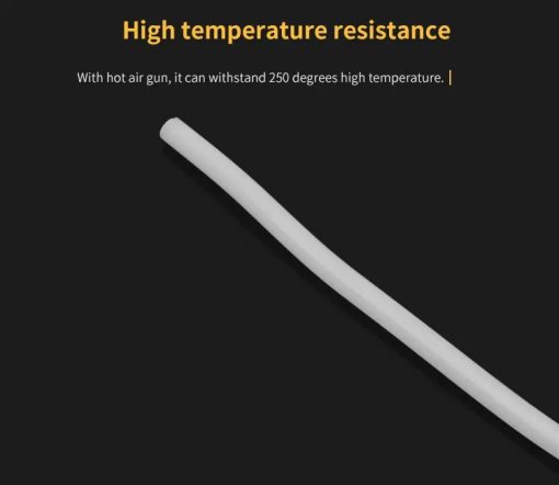 In order to bend rigid tubing without breaking it, you must use a heat gun to soften the tubing and make it flexible. While it is in its flexible state the walls are capable of collapsing in on themselves and ruining your tubing. Using a silicone insert will prevent the walls of the tubing from warping or collapsing during the heating and bending process.