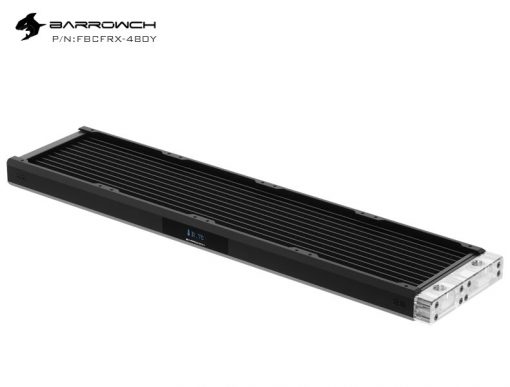 <div class="product attribute overview"> <div class="value"> The Barrowch Chameleon Fish comes is either 120, 240 or 360 lengths. Comes with temperature display screen that can be changed to either side of the radiator. It has a changeable water chamber that can be change from PMMA to POM or vice versa. You also have the ability to change out the aluminum alloy borders to various colors to match the color scheme of your build. </div> </div> <div class="product-info-price"> <div class="price-box price-final_price" data-role="priceBox" data-product-id="35089"></div> </div>