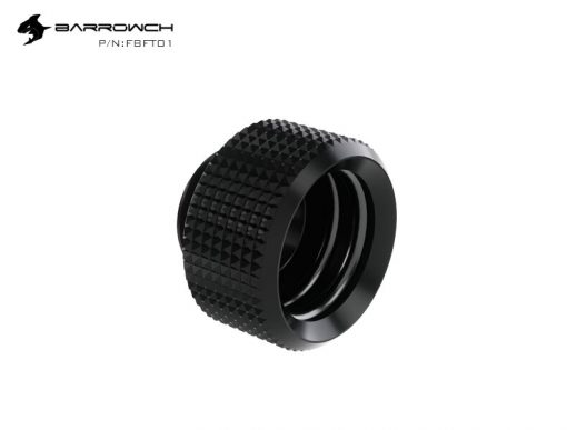 These 14mm OD rigid tube adapter fittings cleanly and safely link hardline tubing to water cooling components and parts using a series of o-rings with an easy to use push-in style connection. G1/4" threads make them easy to install into most water blocks, radiators and reservoirs.