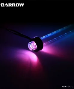 The Barrow Aurora LED hard tube ring is the perfect way to light up rigid tubes. The Aurora LED rings simply slide onto the rigid tube. This unique solution provides various ways to customize the individual appearance of your system.