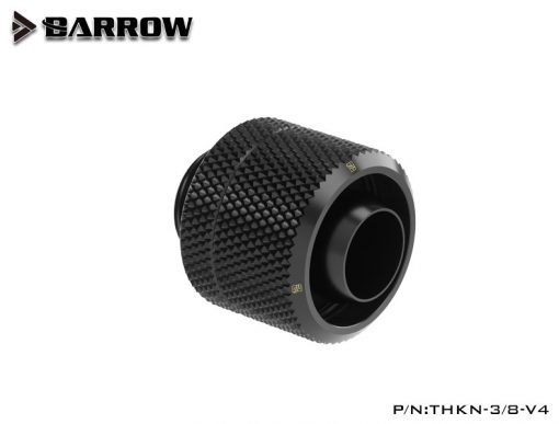 Barrow G1/4" Thread 3/8" ID x 5/8" OD Compression Fitting - Black