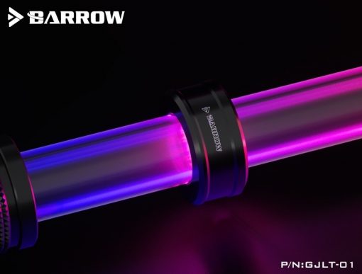 The Barrow Aurora LED hard tube ring is the perfect way to light up rigid tubes. The Aurora LED rings simply slide onto the rigid tube. This unique solution provides various ways to customize the individual appearance of your system.