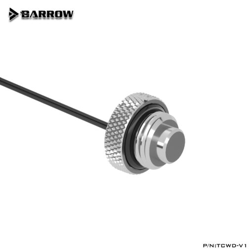 Barrow G1/4" 10K Temperature Stop / Plug Fitting - Silver