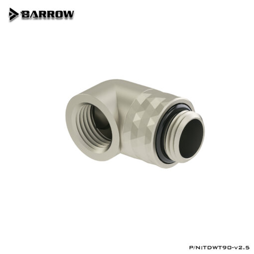 <div class="value"> Barrow Dazzle series 90°Rotary Adapter (Male to Female) </div> Made of Brass and achieves 360° direction.