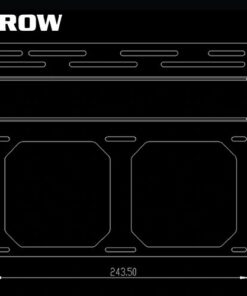 This L Bracket is suitable for mounting a 240mm radiator inside or outside a PC. Overall Dimensions: 243.50mm x 131.50mm x 35mm