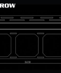 This L Bracket is suitable for mounting a 360mm radiator inside or outside a PC. Overall Dimensions: 363.50mm x 131.50mm x 35mm