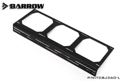 This L Bracket is suitable for mounting a 360mm radiator inside or outside a PC. Overall Dimensions: 363.50mm x 131.50mm x 35mm