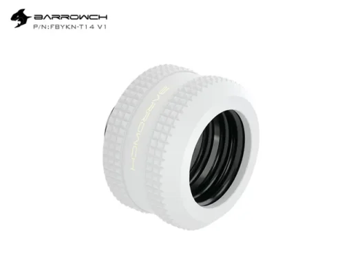 These Compression fittings from Barrowch have a 16mm OD and are meant for Rigid tubing.