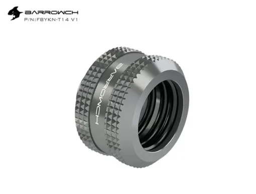 These Compression fittings from Barrowch have a 16mm OD and are meant for Rigid tubing.