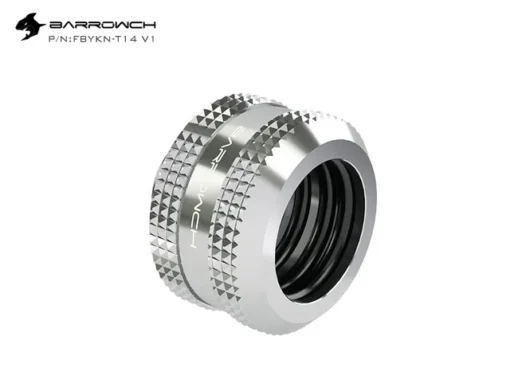 These Compression fittings from Barrowch have a 16mm OD and are meant for Rigid tubing.