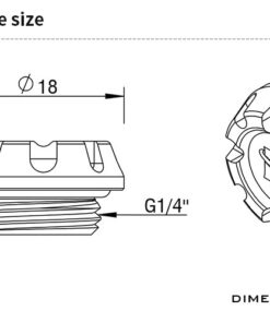 Barrow's Kepler Series stop plug is stylish and convenient. Ability to hand tighten securly will save you lots of time in your build.