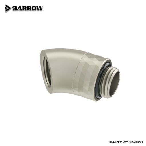 <div class="value"> Barrow Dazzle series 45°Rotary Adapter (Male to Female) </div> Made of Brass and achieves 360° direction.