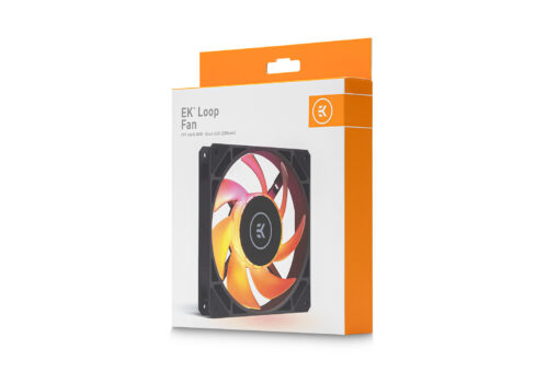 EK-Loop Fan FPT 140 D-RGB is a 140mm high-static pressure computer cooling fan designed and built primarily for the highest-performance computer liquid cooling systems. FPT series fans aim to succeed the EK-Vardar fans completely, as they improve upon many aspects while maintaining focus on excellent radiator performance. These fans feature an optimized and balanced performance-to-noise ratio on the wide operational range of the fan.