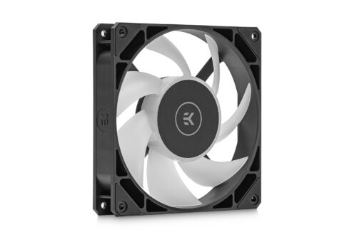 EK-Loop Fan FPT 140 D-RGB is a 140mm high-static pressure computer cooling fan designed and built primarily for the highest-performance computer liquid cooling systems. FPT series fans aim to succeed the EK-Vardar fans completely, as they improve upon many aspects while maintaining focus on excellent radiator performance. These fans feature an optimized and balanced performance-to-noise ratio on the wide operational range of the fan.