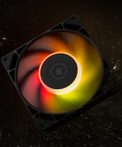 EK-Loop Fan FPT 140 D-RGB is a 140mm high-static pressure computer cooling fan designed and built primarily for the highest-performance computer liquid cooling systems. FPT series fans aim to succeed the EK-Vardar fans completely, as they improve upon many aspects while maintaining focus on excellent radiator performance. These fans feature an optimized and balanced performance-to-noise ratio on the wide operational range of the fan.