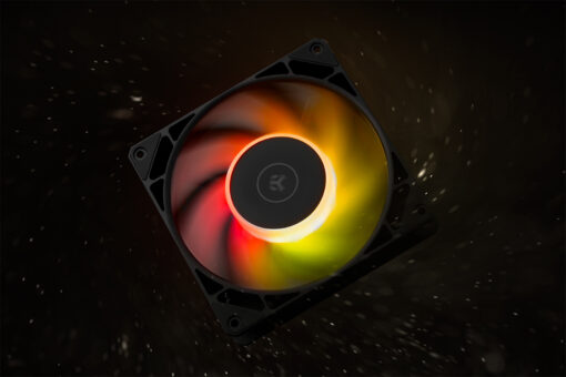 EK-Loop Fan FPT 140 D-RGB is a 140mm high-static pressure computer cooling fan designed and built primarily for the highest-performance computer liquid cooling systems. FPT series fans aim to succeed the EK-Vardar fans completely, as they improve upon many aspects while maintaining focus on excellent radiator performance. These fans feature an optimized and balanced performance-to-noise ratio on the wide operational range of the fan.