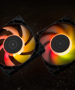 EK-Loop Fan FPT 140 D-RGB is a 140mm high-static pressure computer cooling fan designed and built primarily for the highest-performance computer liquid cooling systems. FPT series fans aim to succeed the EK-Vardar fans completely, as they improve upon many aspects while maintaining focus on excellent radiator performance. These fans feature an optimized and balanced performance-to-noise ratio on the wide operational range of the fan.