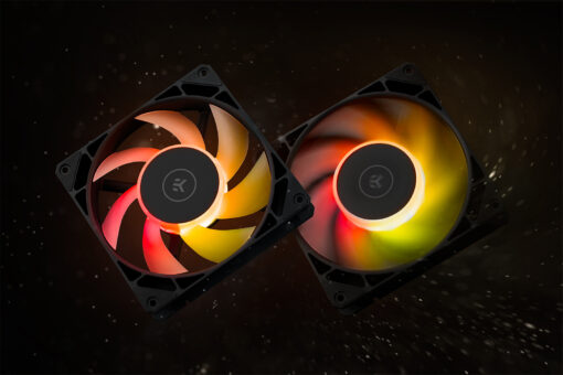 EK-Loop Fan FPT 140 D-RGB is a 140mm high-static pressure computer cooling fan designed and built primarily for the highest-performance computer liquid cooling systems. FPT series fans aim to succeed the EK-Vardar fans completely, as they improve upon many aspects while maintaining focus on excellent radiator performance. These fans feature an optimized and balanced performance-to-noise ratio on the wide operational range of the fan.