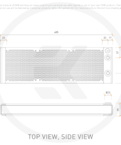 <div class="product attribute overview"> <div class="value"> With a thickness of 44mm, the EK-Quantum P Series Surface radiators are the absolute all-rounders for low noise and high performance across the entire fan operational range. Equipped with a total of four G1/4“ threaded connection ports, it provides additional versatility during the loop planning process, while the fifth G1/4“ port located on the end-tank is an irreplaceable feature when it comes to draining the loop and air bleeding. To maximize cooling performance, a Push/Pull setup can be utilized on any P Series EK-Quantum Surface radiator. </div> </div>