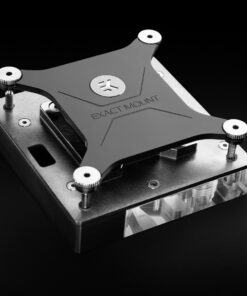 EK-Quantum Velocity² D-RGB - 1700 Nickel + Plexi is the high-performance premium quality CPU water block for Intel® socket LGA 1700-based platform. It features a next-generation cooling engine that is socket-specific. This CPU water block is EK-Matrix7 compliant and is mounted via a patented EK Exact Mount system.  