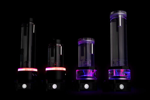 The new Kinetic combo units are part of the EK Quantum Line of products and come with sophisticated addressable D-RGB lighting implementation and a genuine D5 pump!