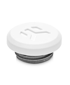 EK-Quantum Torque Plug Cover 10-Pack - White is a premium Quantum G1/4" plug set of 10 pieces for closing the unused ports on your water cooling equipment. Ideal for when you don’t want G1/4" plugs to be seen.