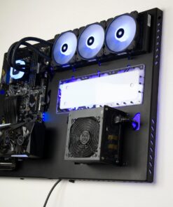 Whether you're looking to open up space on your desk or for an amazing focal point for your room, look no further than these spectacular wall mounted cases.