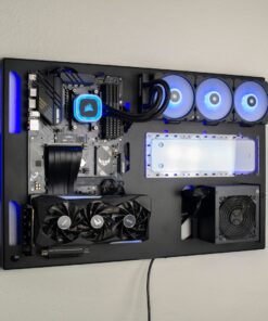 Whether you're looking to open up space on your desk or for an amazing focal point for your room, look no further than these spectacular wall mounted cases.