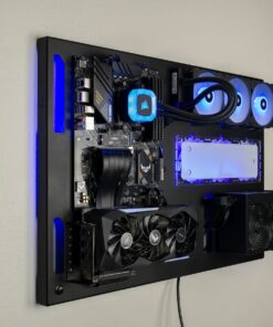 Whether you're looking to open up space on your desk or for an amazing focal point for your room, look no further than these spectacular wall mounted cases.