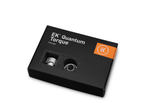 EK-Quantum Torque 6-Pack HDC 12 is a fitting multipack containing six EK-Quantum Torque HDC fittings. These are EK's premium 16mm hard-tube compression fittings designed for use with solid tubing such as Acrylic and PETG.