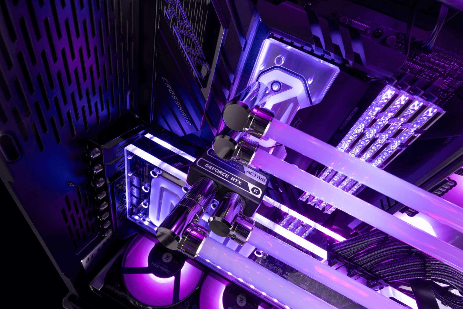 EK-Quantum Torque Extender Static MF 28 - Satin Titanium - Image 3