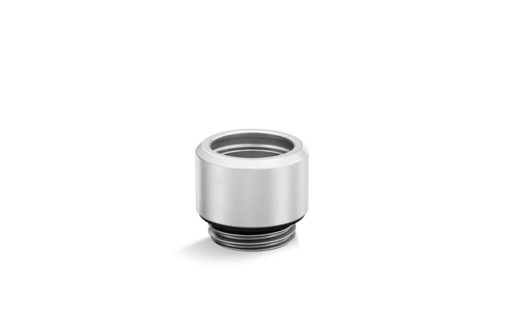 Adattatore EK-Quantum Torque 90 Gradi G1/4 IG a IG - Disponibilità Immediata