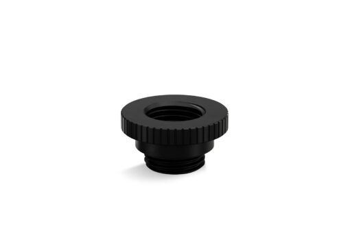 A premium small-diameter male+female threaded adapter for EK-Quantum Surface radiators. It enables the use of additional ports on EK Multiport radiators.