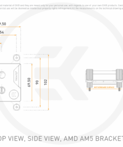 The <b>EK-Quantum Velocity³ 1700/1851/AM5 - Plexi</b> is a high-performance CPU water block designed for <b>AMD AM5</b> and <b>Intel LGA 1700/1851</b> platforms. Built on EK's legacy of award-winning cooling solutions, the Velocity³ Plexi combines cutting-edge technology, superior materials, and exceptional aesthetics to deliver unmatched cooling performance for PC enthusiasts and modders.