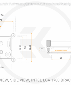 The <b>EK-Quantum Velocity³ 1700/1851/AM5 - Plexi</b> is a high-performance CPU water block designed for <b>AMD AM5</b> and <b>Intel LGA 1700/1851</b> platforms. Built on EK's legacy of award-winning cooling solutions, the Velocity³ Plexi combines cutting-edge technology, superior materials, and exceptional aesthetics to deliver unmatched cooling performance for PC enthusiasts and modders.