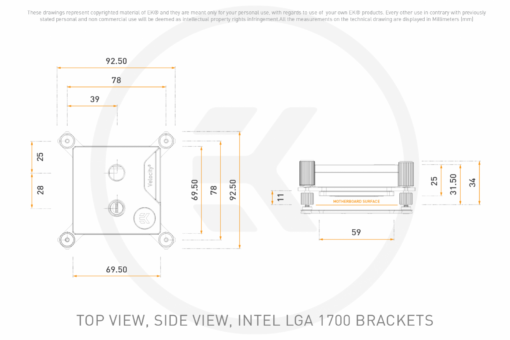 EK-Quantum Velocity³ 1700/1851/AM5 - Plexi - Image 5