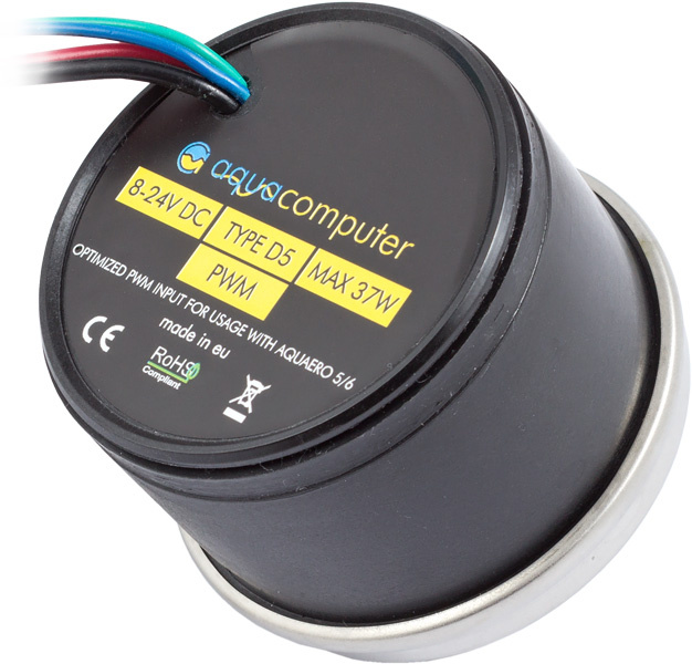 Aqua Computer D5 Pump Motor With PWM Input and Speed Signal (41105)