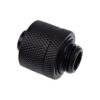 Alphacool Eiszapfen 3/8" ID x 5/8" OD G1/4 Compression Fitting - Black Sixpack (17234)