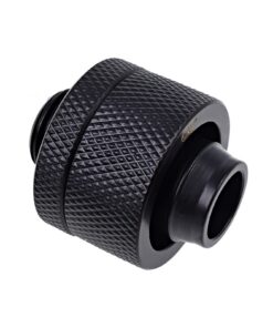 Alternative view of Alphacool Eiszapfen 1/2" ID x 3/4" OD G1/4 Compression Fitting - Black Sixpack (17240)