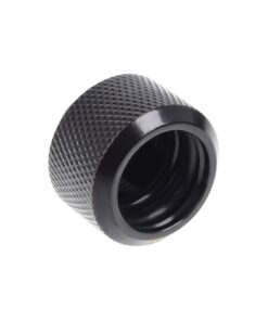 Alternative view of Alphacool Eiszapfen 16mm G1/4" HardTube Knurled Compression Fitting - Sixpack - Deep Black (17379)