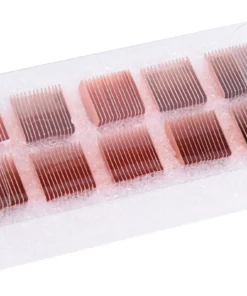 The small heat sinks are the perfect addition for cooling various electronic components such as the graphics card VRam, the voltage transformer on a motherboard, or even in a power amplifier or in RC vehicles.