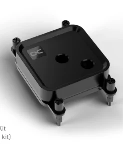 Alphacool presents the light version of the proven Core 1 CPU water cooler. Housed in a polymer casing, the Core 1 LT also uses the reliable combination of 3D jetplate and cross slot-technology.